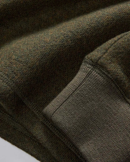 The Evans Crew in Forest Birdseye Wool