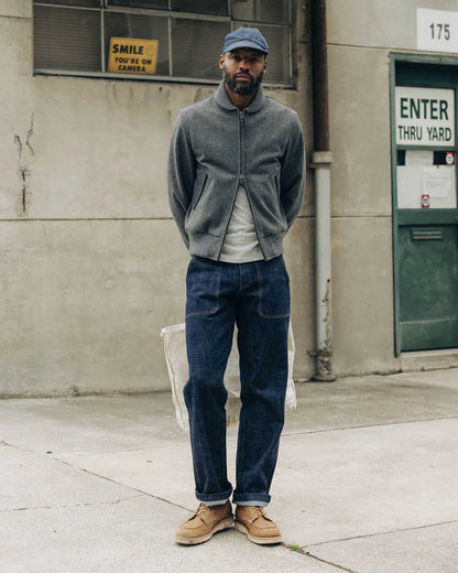 The Golden Bear Bomber in Heather Graphite
