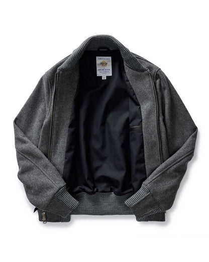 The Golden Bear Bomber in Heather Graphite