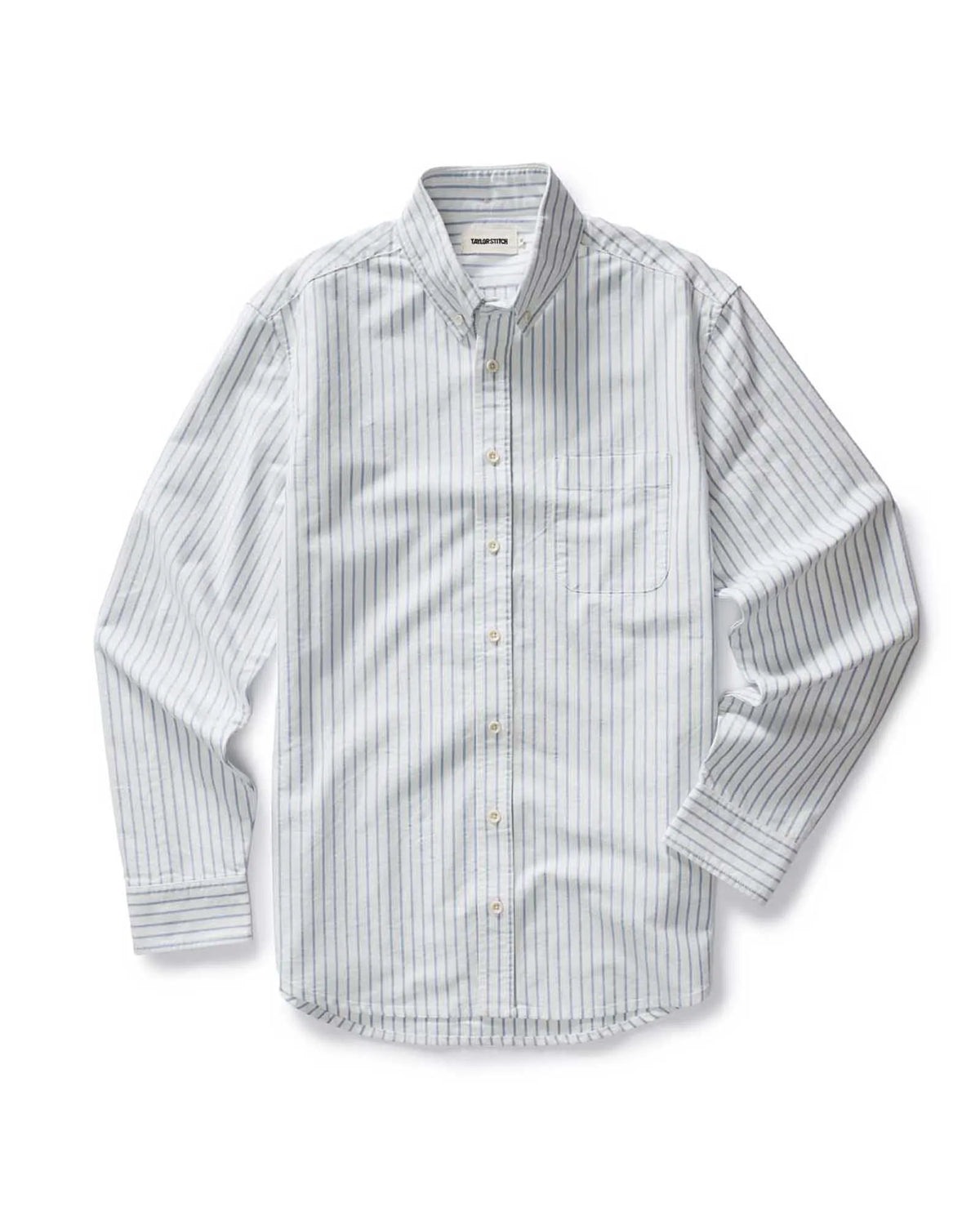 The Jack in White Stripe Oxford