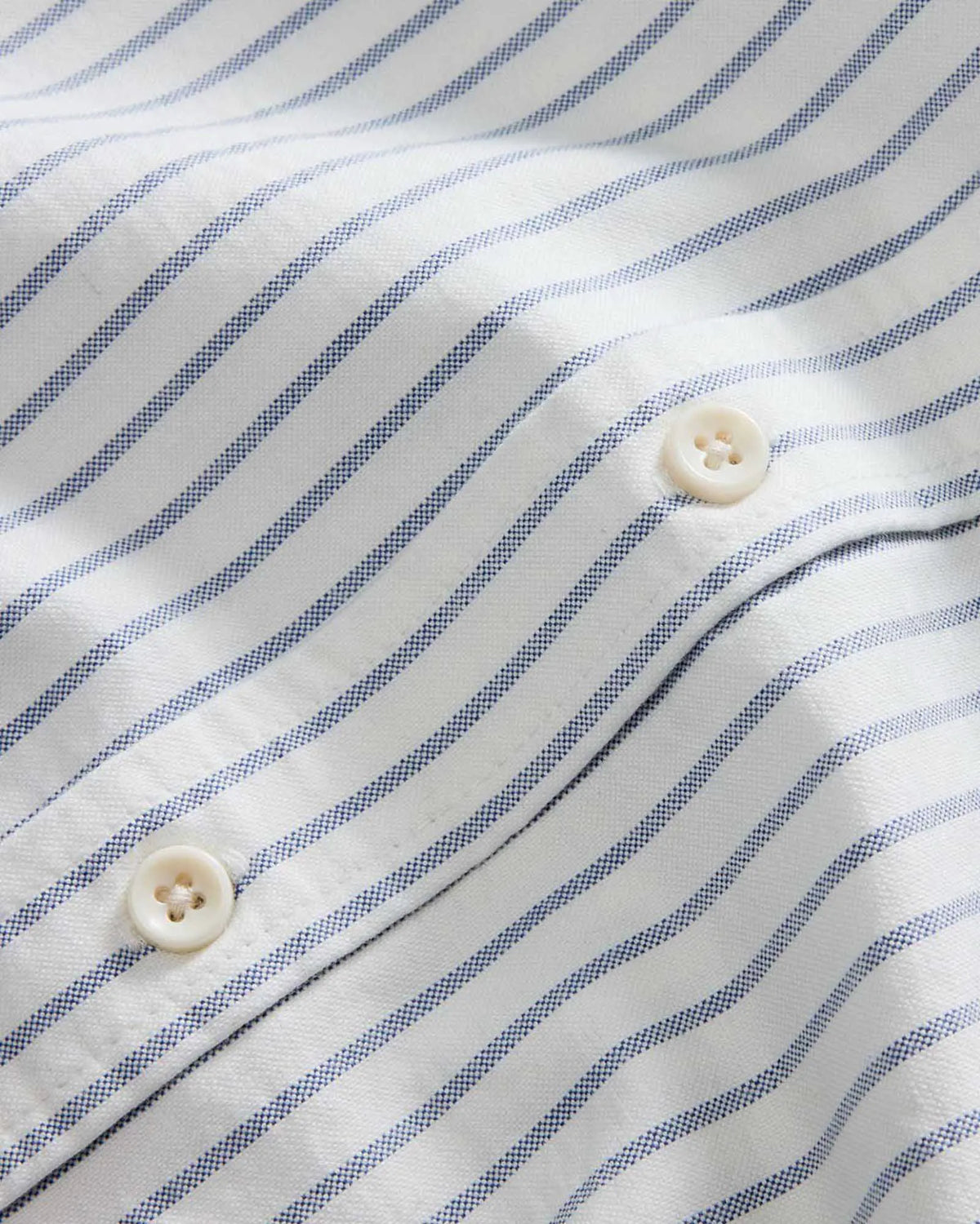 The Jack in White Stripe Oxford