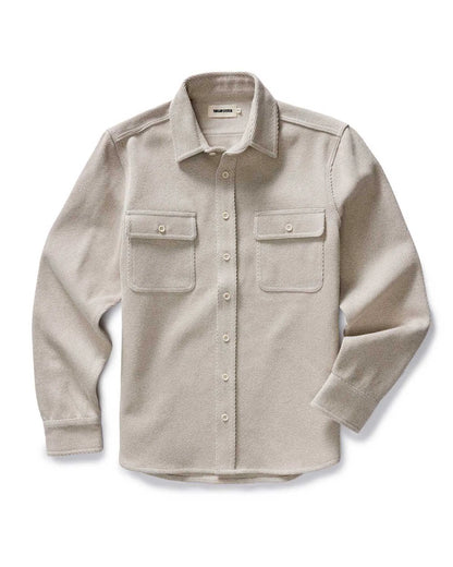 The Ledge Shirt in Flax Twill