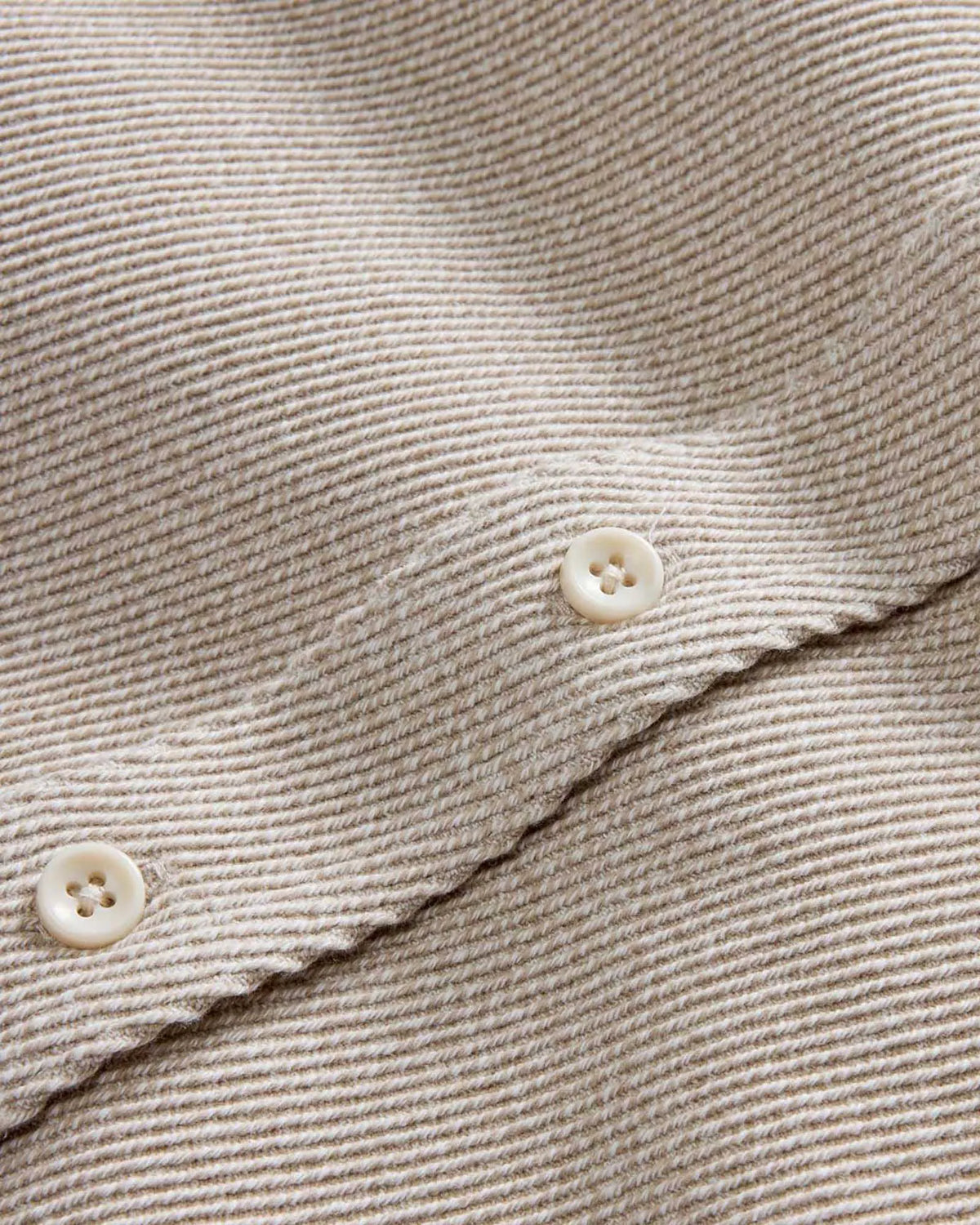 The Ledge Shirt in Flax Twill