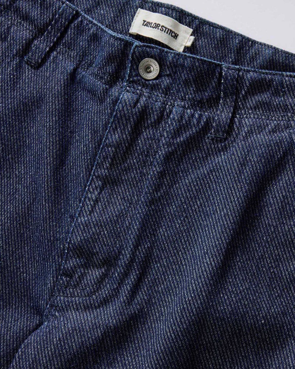 The Morse Pant in Rinsed Indigo Twill