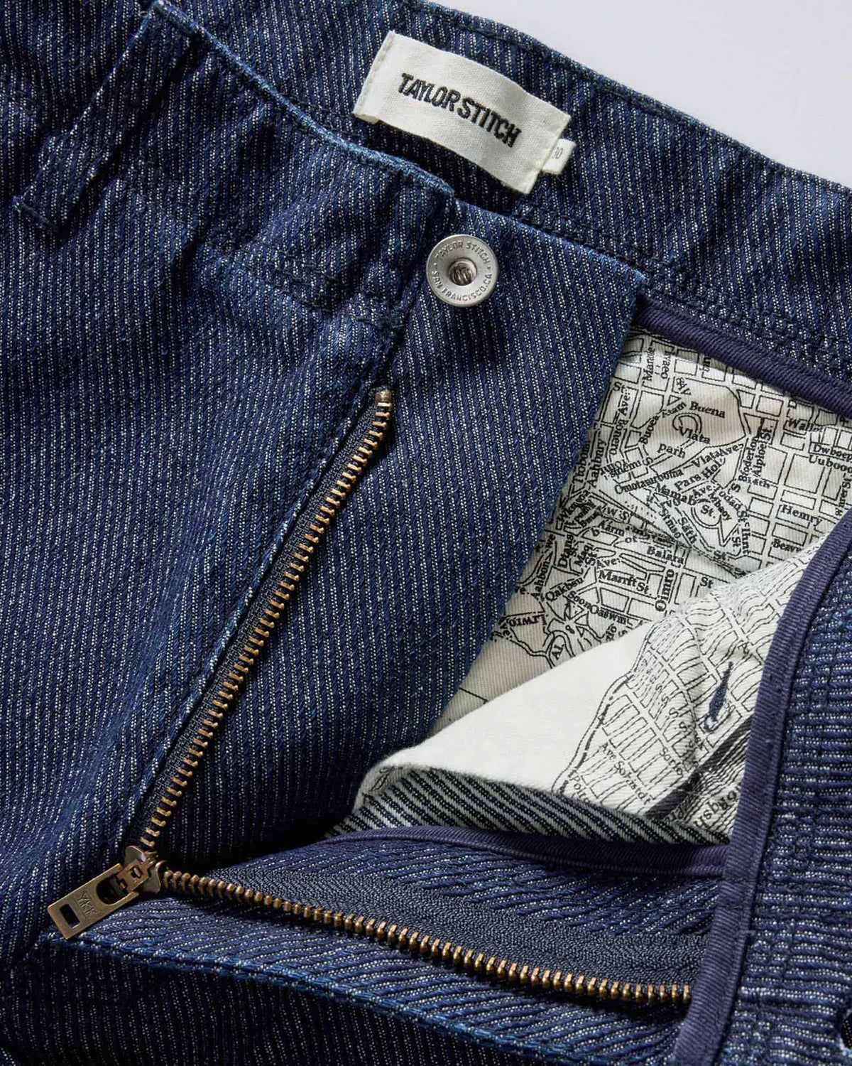 The Morse Pant in Rinsed Indigo Twill