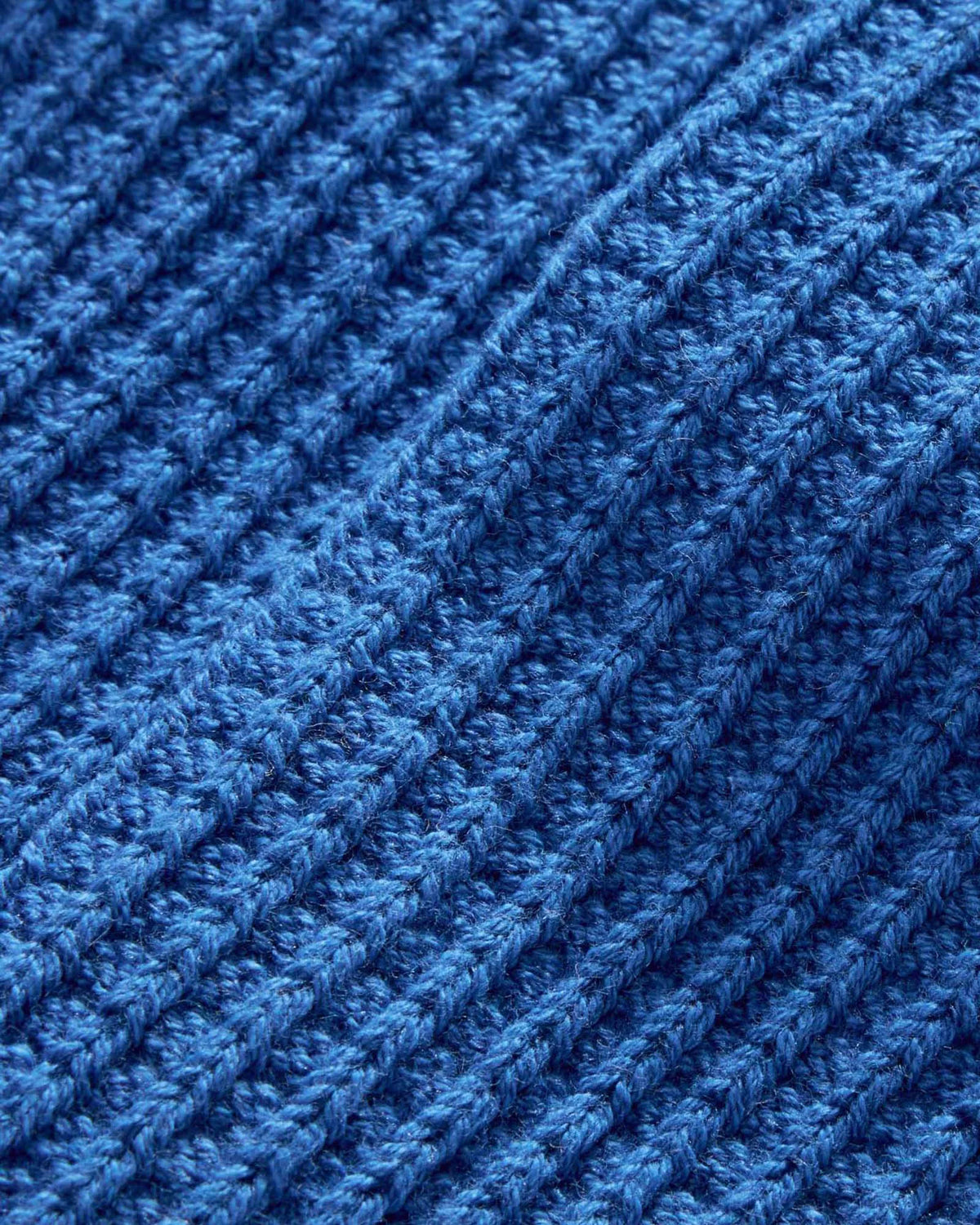 The Waffle Sock in Cobalt