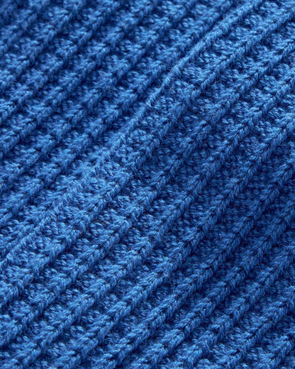 The Waffle Sock in Cobalt