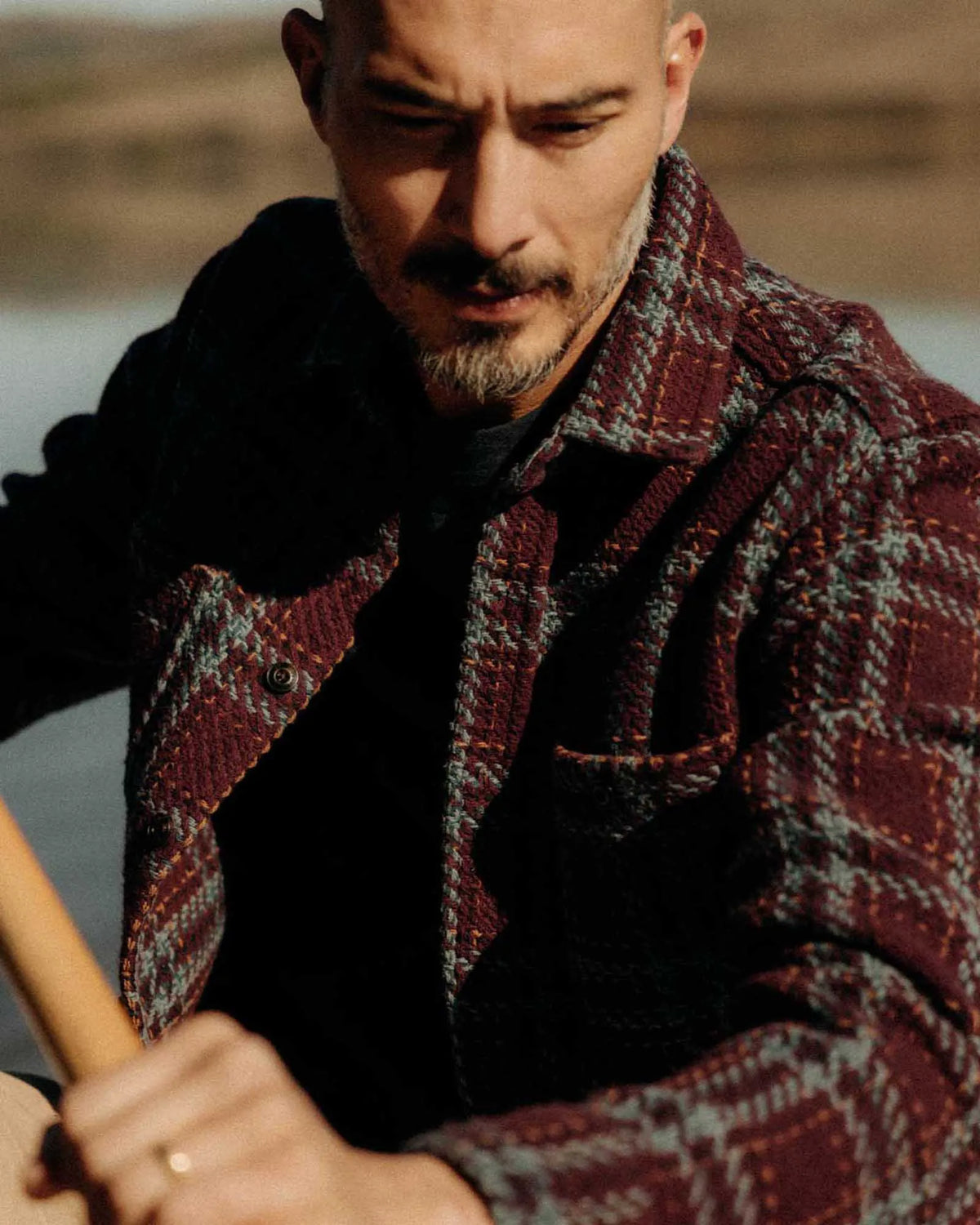 The Cutter Overshirt in Port Plaid