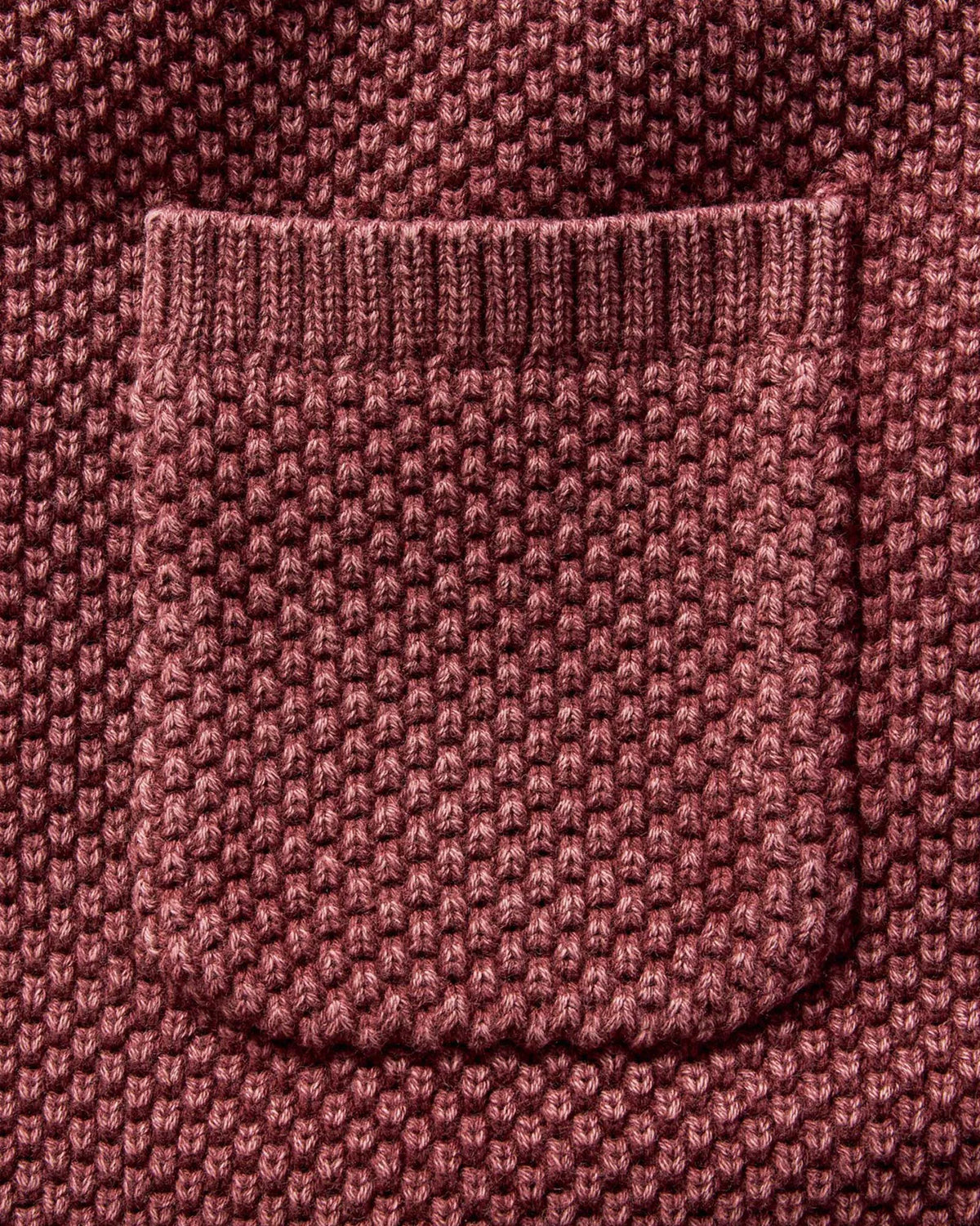 The Crawford Crew Sweater in Dried Cherry