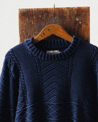 The Bedford Sweater in Navy
