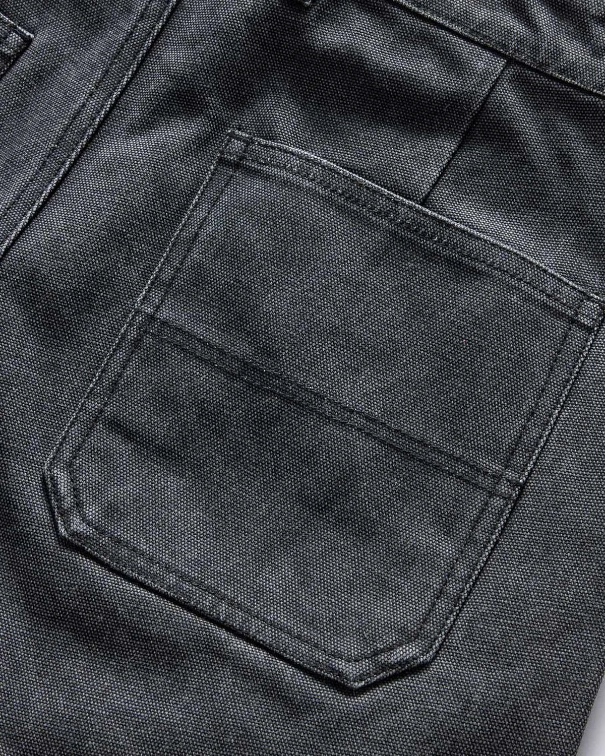 The Camp Short in Coal Chipped Canvas