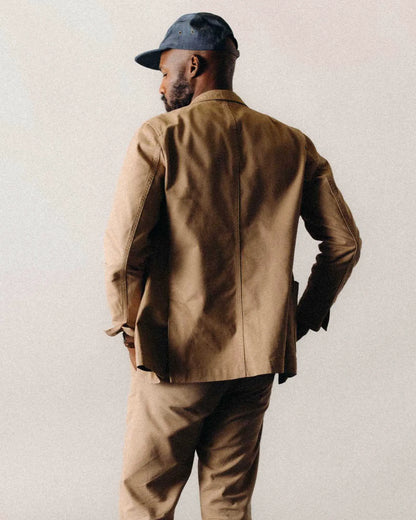 The Foundation Sportcoat in Organic Khaki Twill