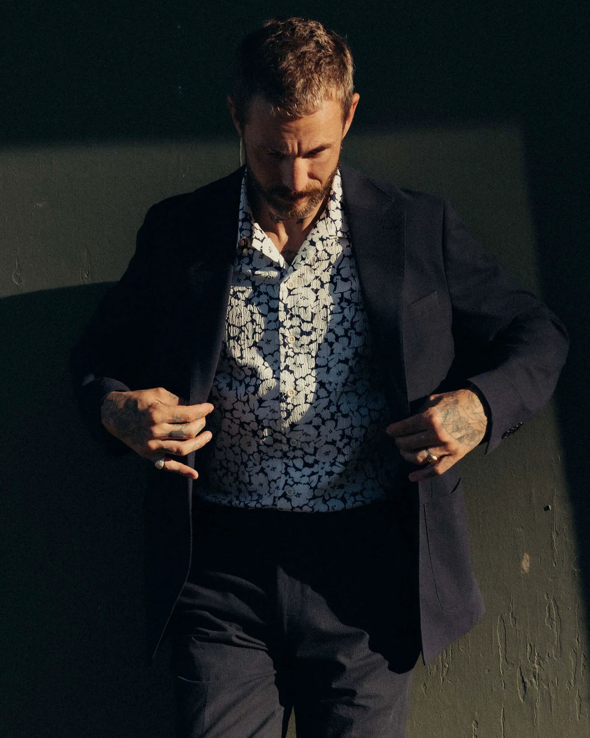 The Hawthorne Shirt in Shadow Floral