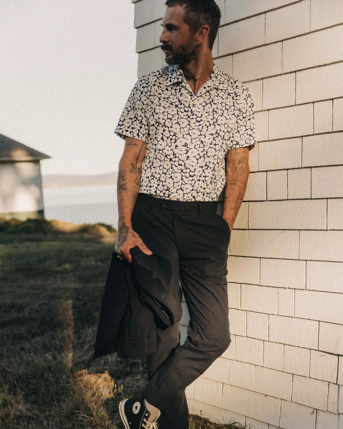 The Hawthorne Shirt in Shadow Floral