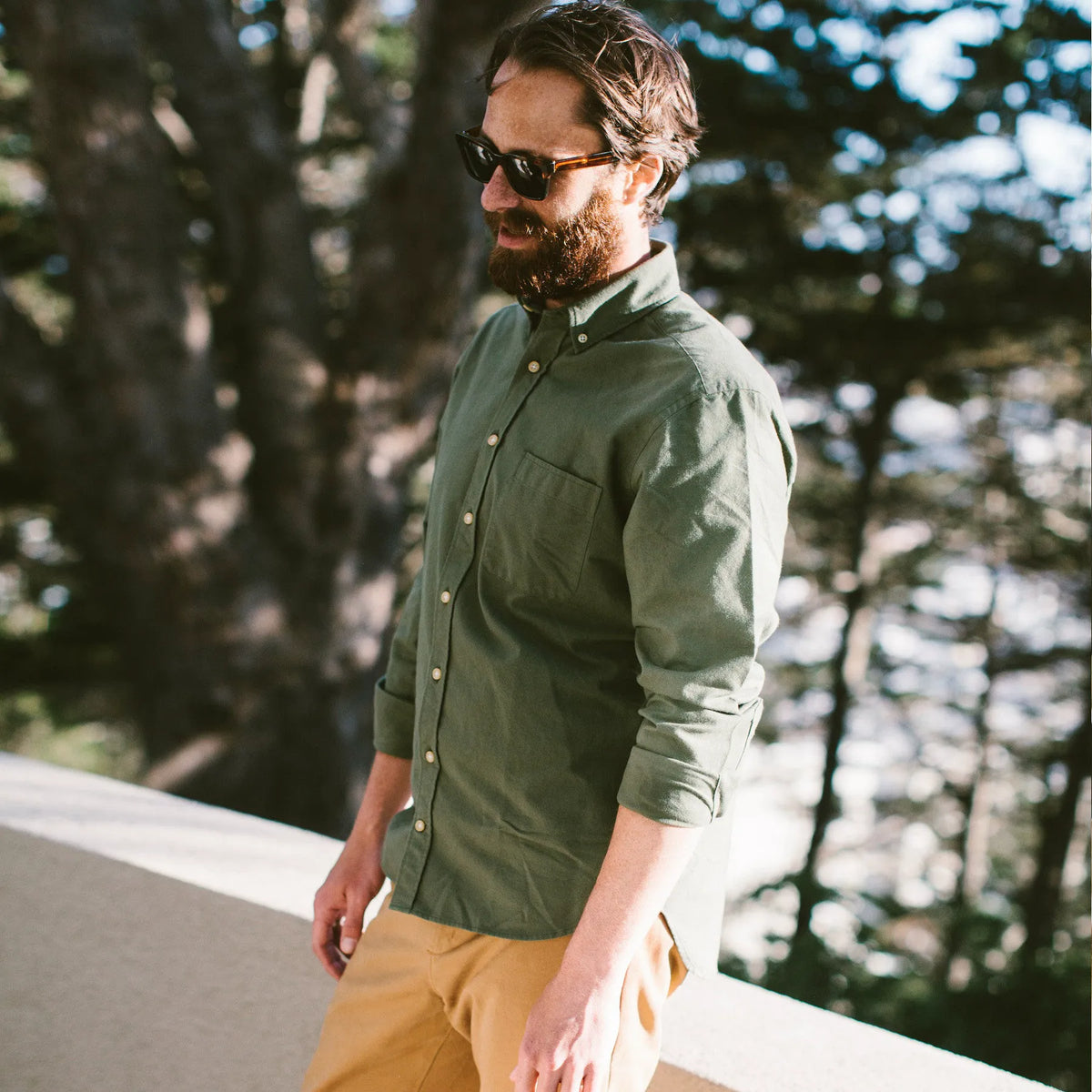 The Jack in Brushed Army Oxford