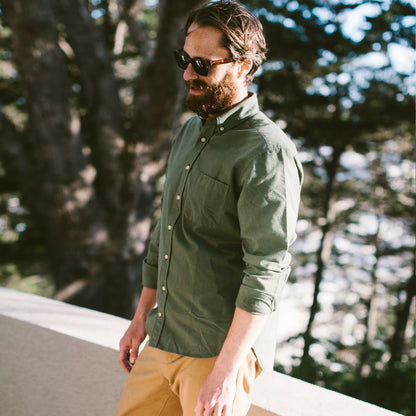 The Jack in Brushed Army Oxford