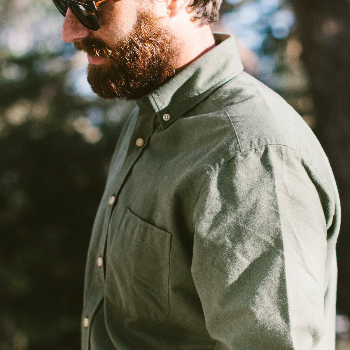 The Jack in Brushed Army Oxford