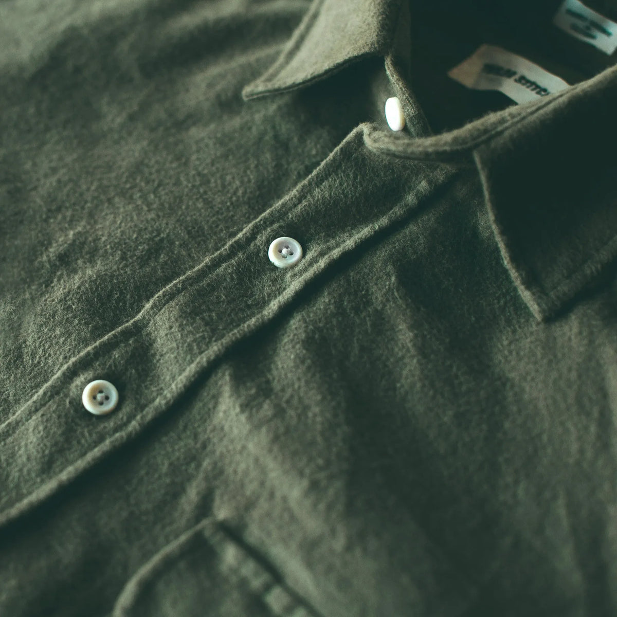 The Yosemite Shirt in Olive Drab