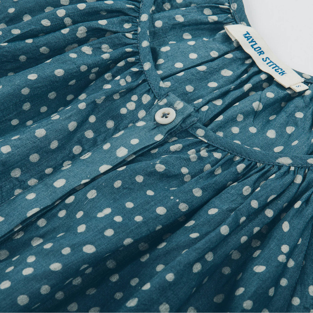 The Orinda Blouse in Dotted Silk Batik