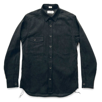 The Utility Shirt in Yoshiwa Black Selvage