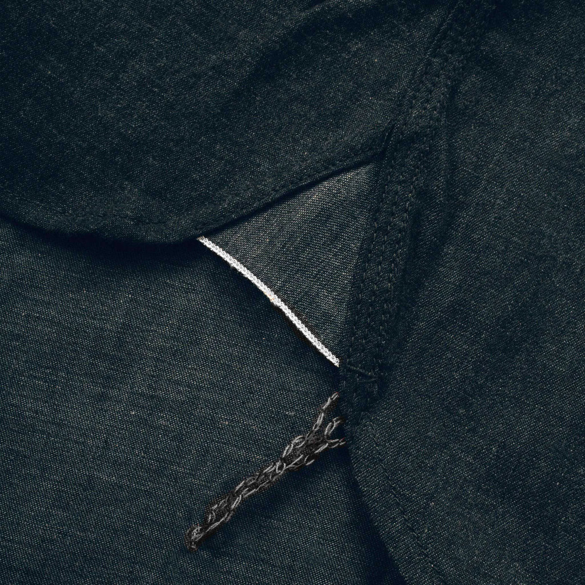 The Utility Shirt in Yoshiwa Black Selvage