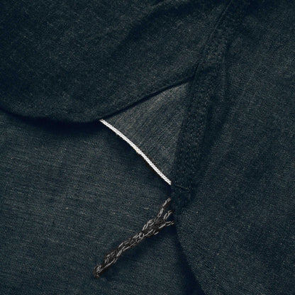 The Utility Shirt in Yoshiwa Black Selvage