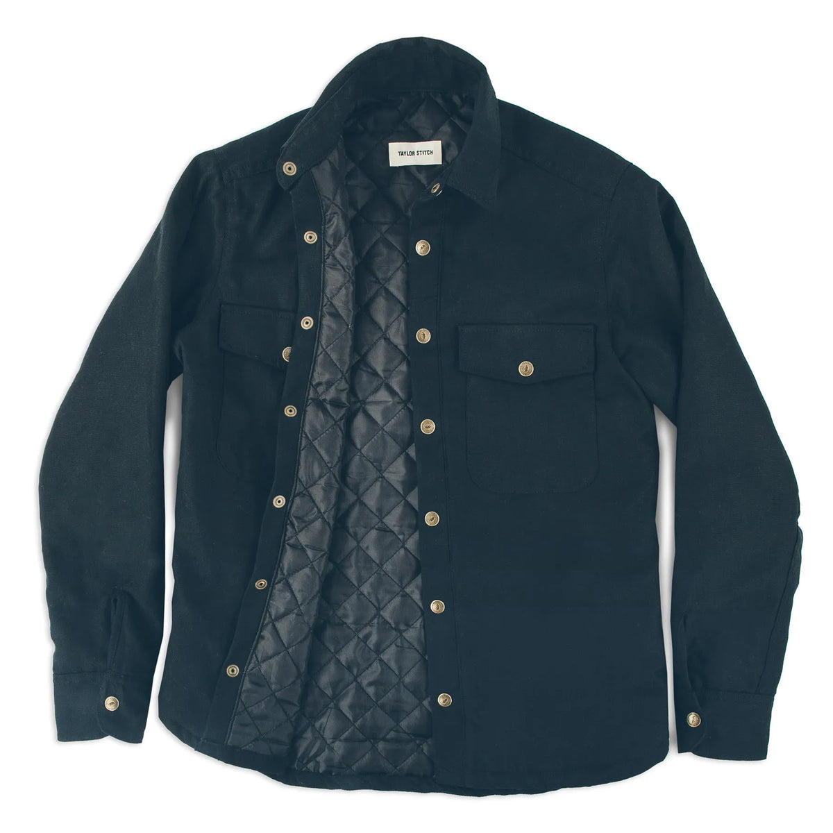 The Task Jacket in Black Canvas