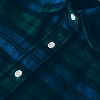 The Yosemite Shirt in Blackwatch Plaid