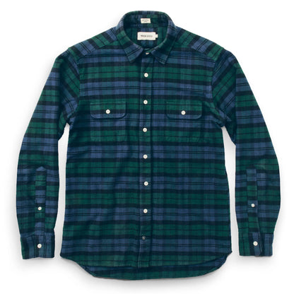 The Yosemite Shirt in Blackwatch Plaid