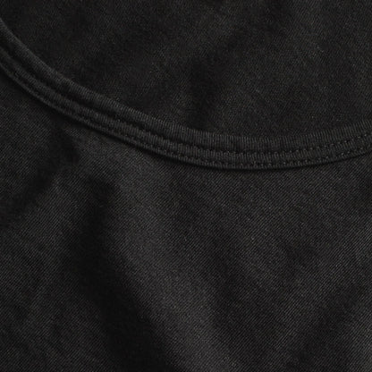 The Elle Crewneck Tee in Noir