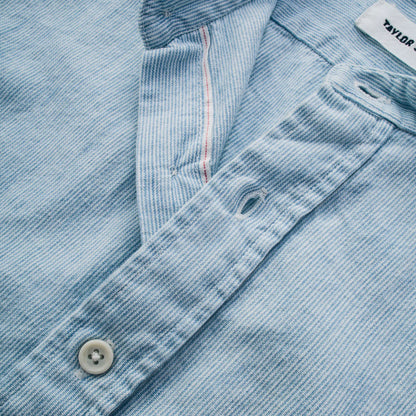 The Bandit in Navy Japanese Micro Stripe