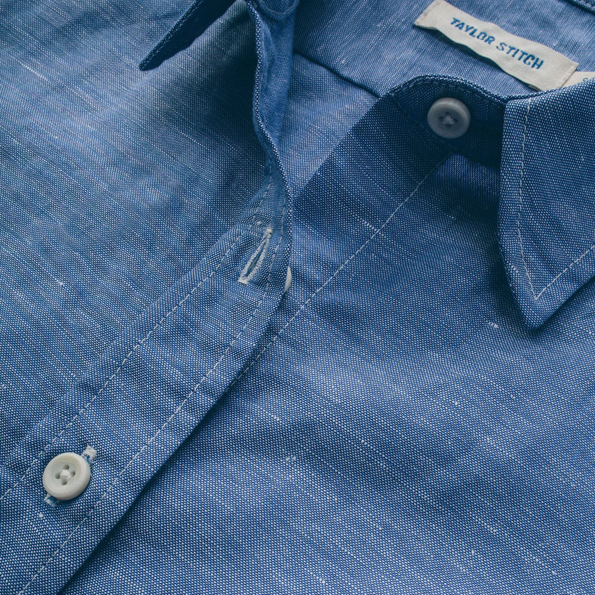 The Katherine in Azure Cotton & Linen
