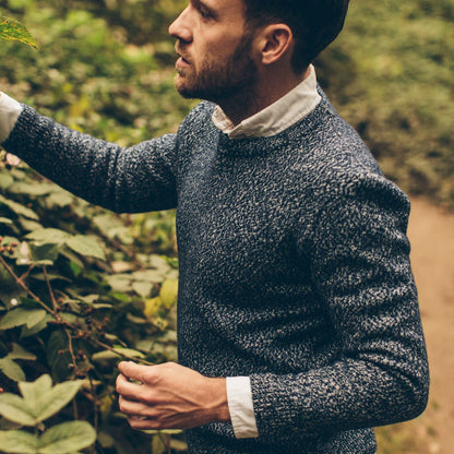 The Summit Sweater in Navy