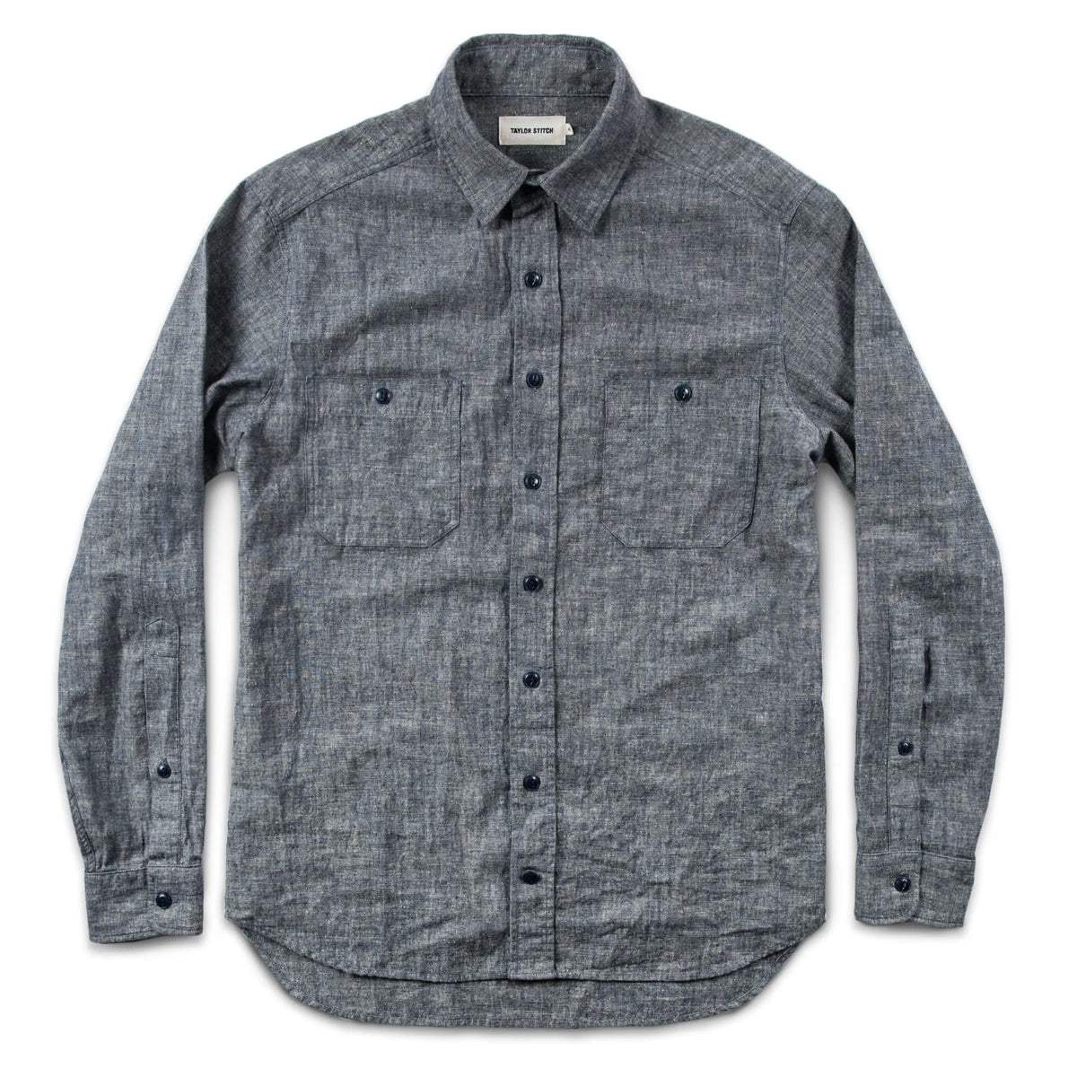 The California in Blue Hemp Chambray