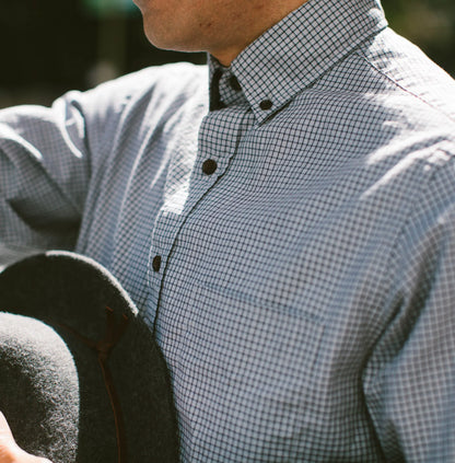 The Jack in Grey & Navy Box Check