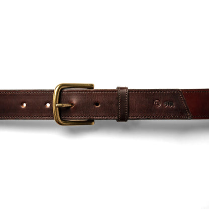 The Stitched Belt in Espresso
