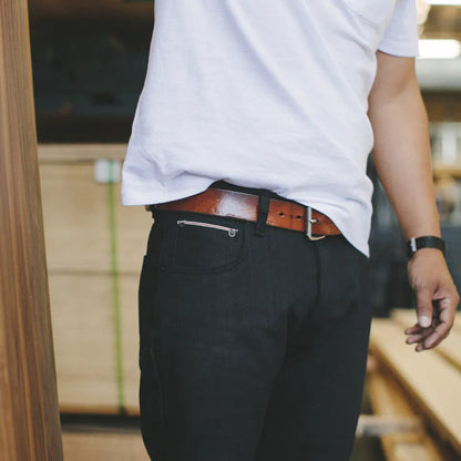 The Democratic Jean in Black Italian Selvage