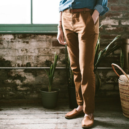 The Abel Pant in Camel