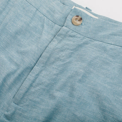 The Greenwich Pant in Washed Chambray