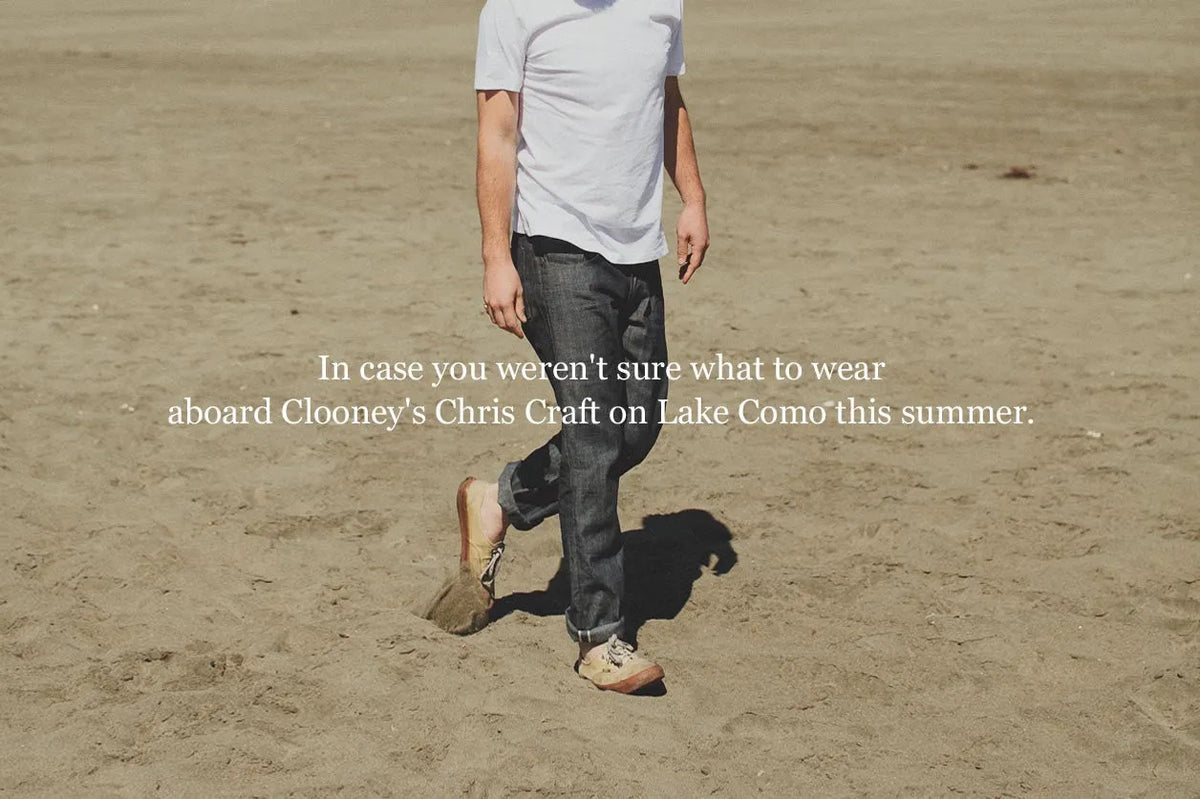 9 Oz. Candiani Italian Selvage Chambray - Slim Fit