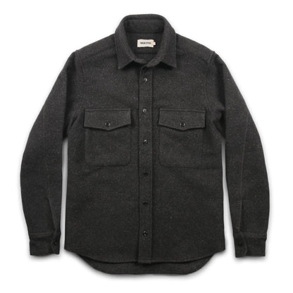 The Maritime Shirt Jacket in Charcoal