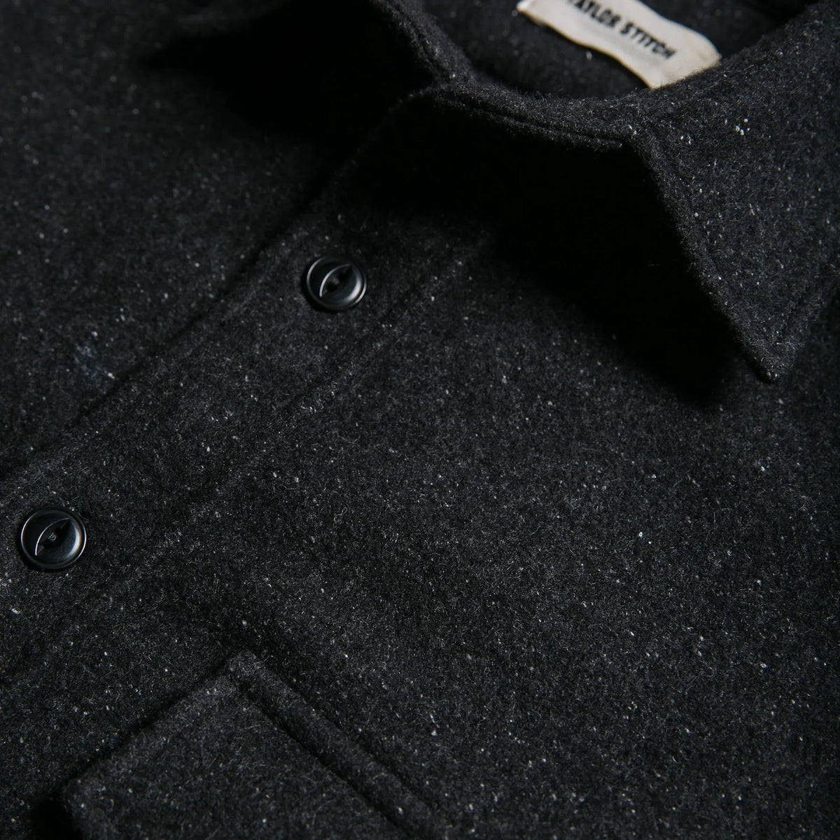The Maritime Shirt Jacket in Charcoal