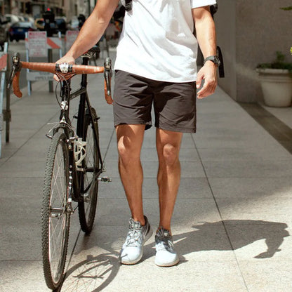 The Myles Everyday Short in Charcoal