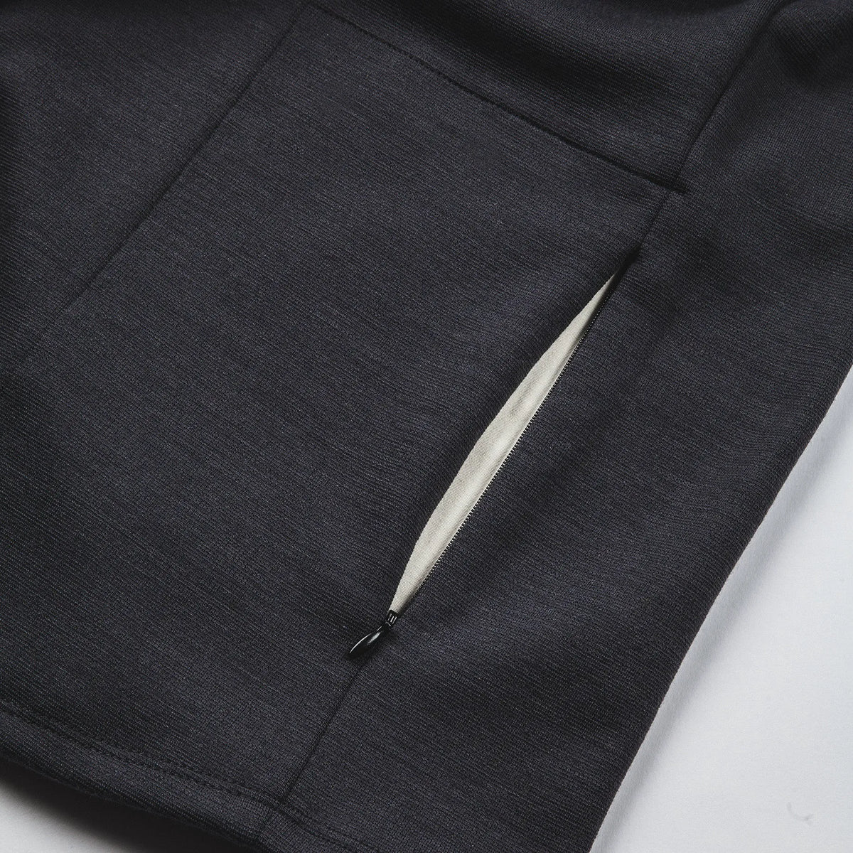 The Merino Henley in Charcoal