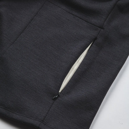 The Merino Henley in Charcoal