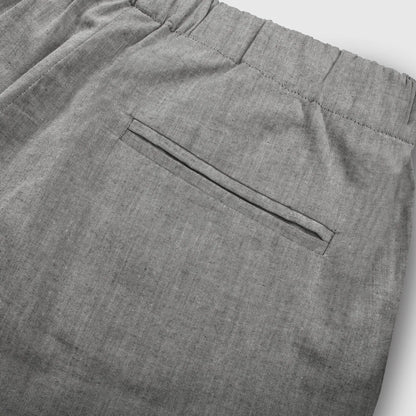 The Isla Pant in Charcoal Cotton