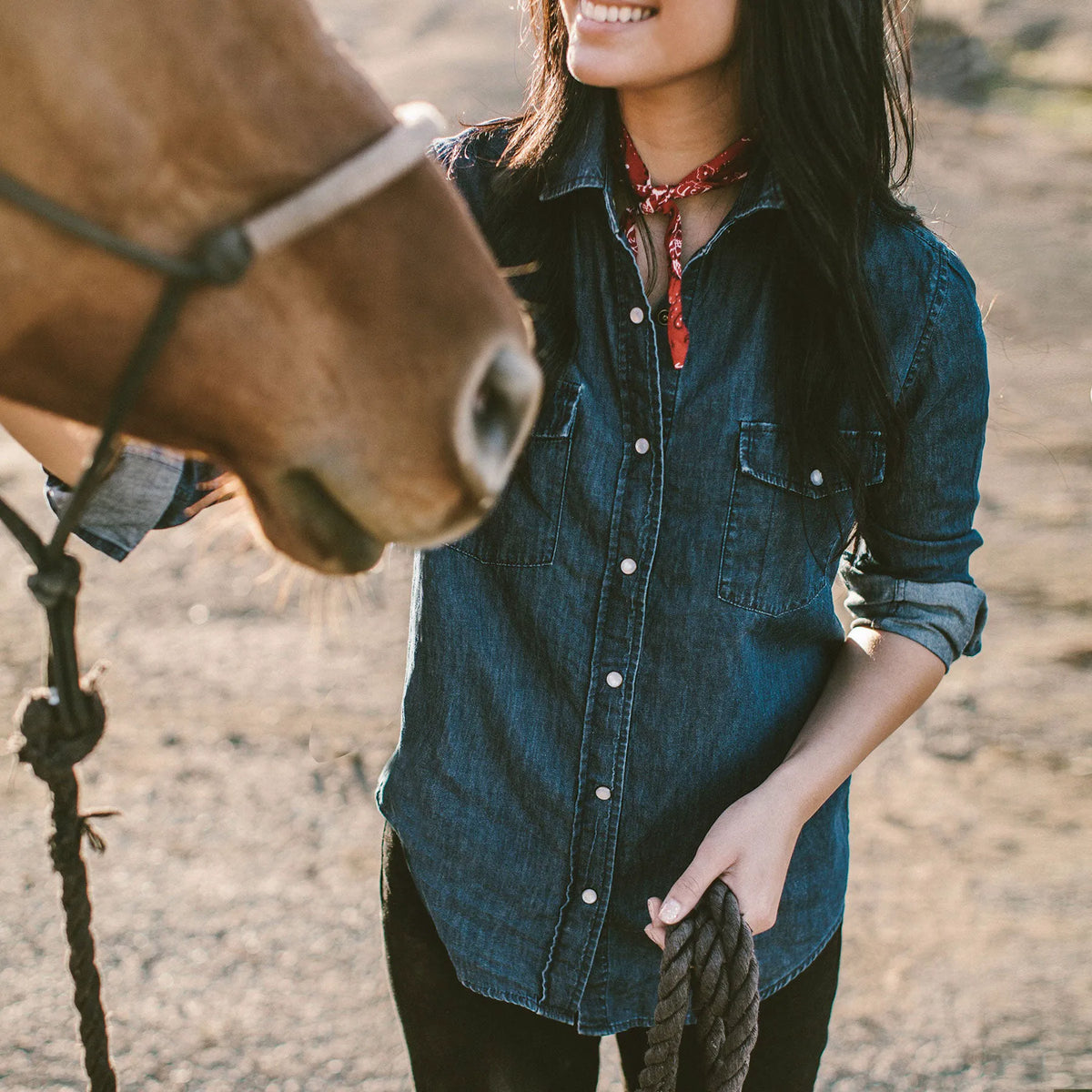 The Hutton Shirt in Indigo