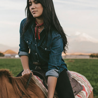 The Hutton Shirt in Indigo