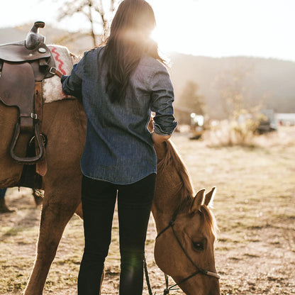 The Hutton Shirt in Indigo