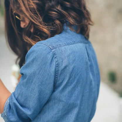 The Jane - Sea Washed Denim Dress